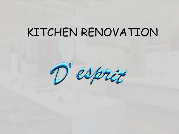 Get Your Kitchen Renovated with Us and Show Perfection