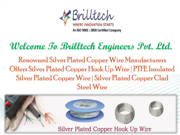 Silver Plated Copper Wires Manufacturers