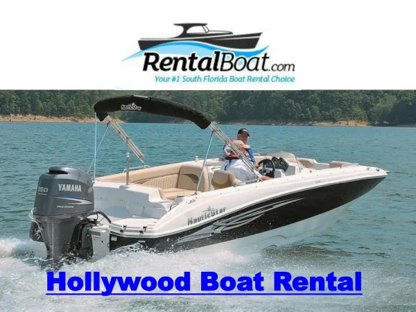 Hollywood Boat Rental