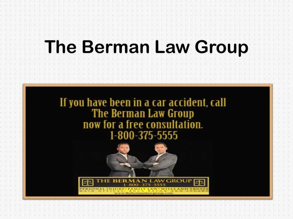 the berman law group