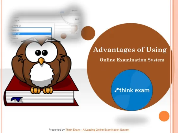 Advantages of using an online examination system?