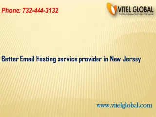 Better Email Hosting service provider in New Jersey - slide 1
