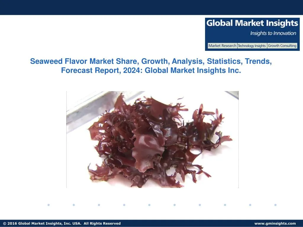 seaweed flavor market share growth analysis