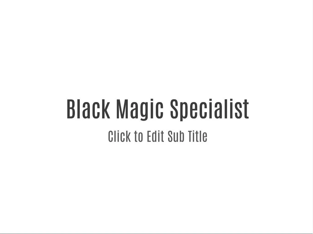 black magic specialist black magic specialist