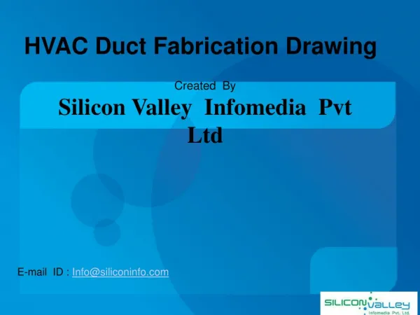 HVAC Duct Fabrication Drawing Services - Silicon Valley