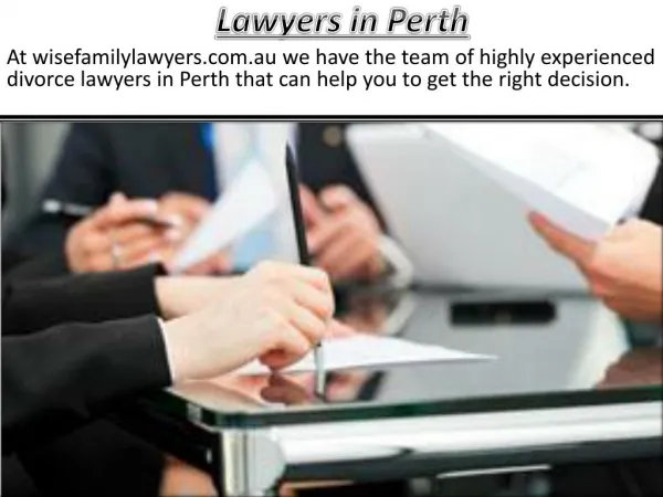 Lawyers in Perth- wisefamilylawyers.com.au