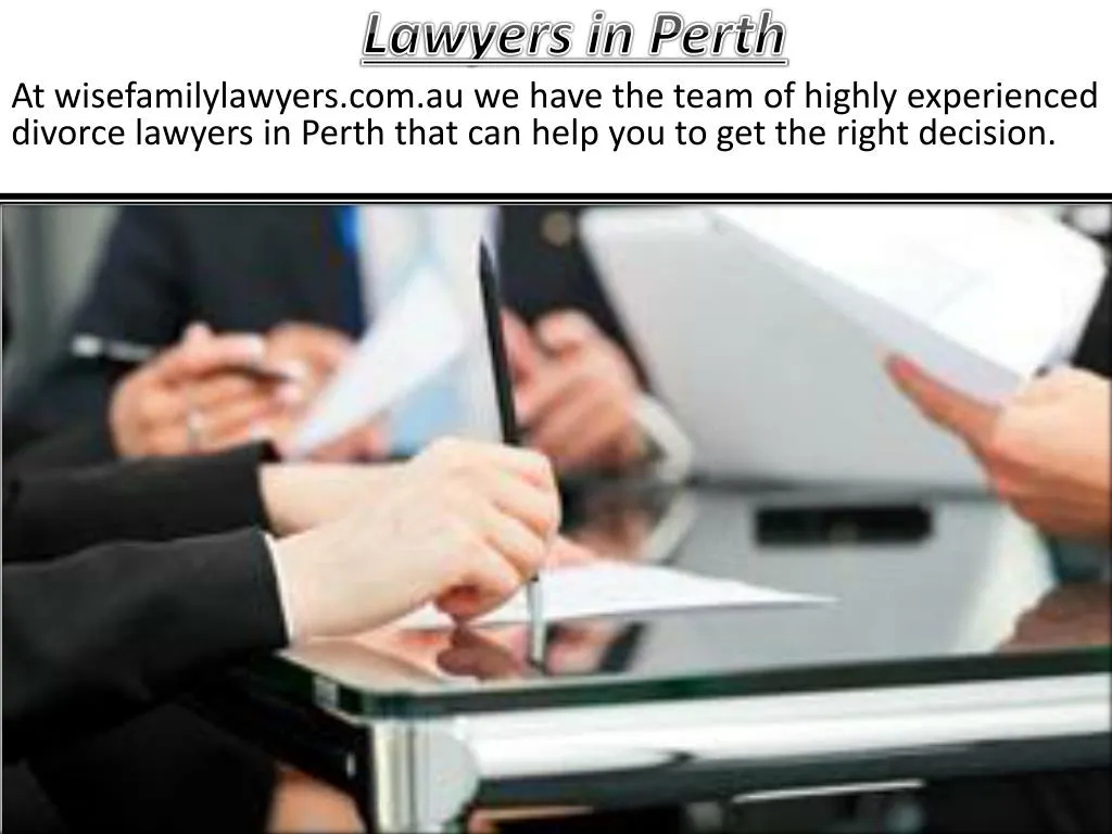 lawyers in perth