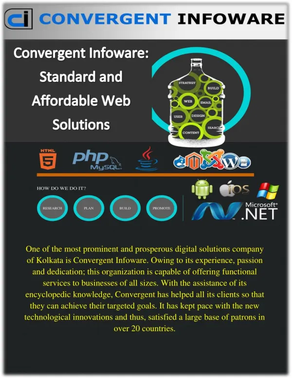 Allow your Business to Prosper with Convergent Infoware