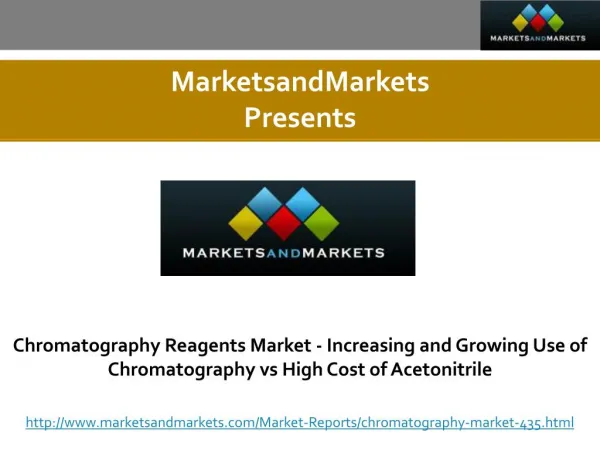 Chromatography Reagents Market worth 6.310 Billion USD by 2020