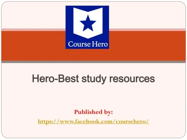 Best study resources