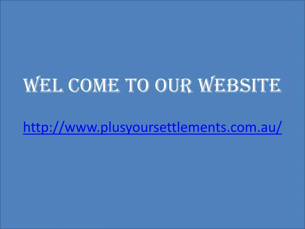 wel come to our website http