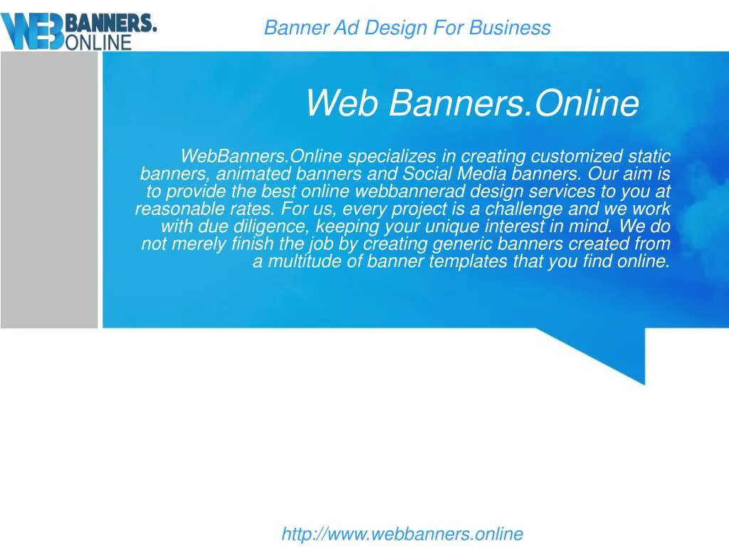 web banners online