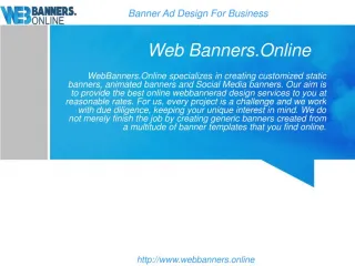 Professional Banner Design - slide 1