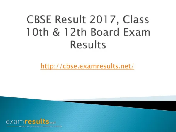 CBSE Result 2017, Class 10th & 12th Board Exam Results