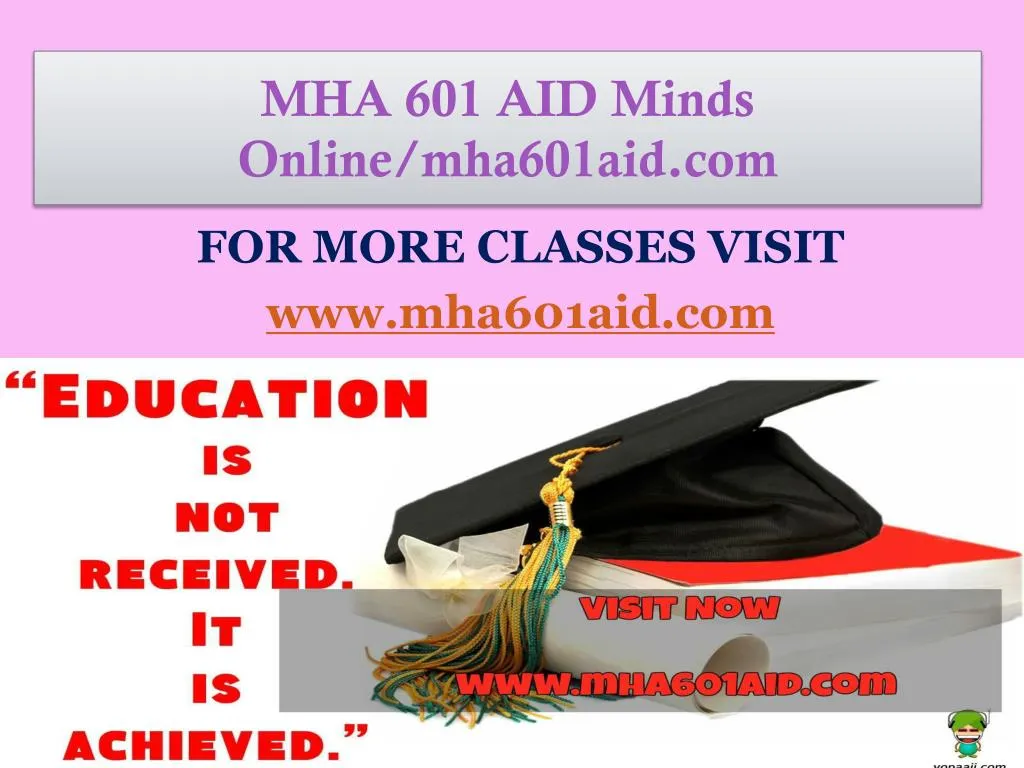 mha 601 aid minds online mha601aid com