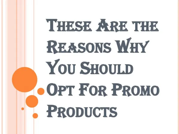 So Many Ways You Can Use Promo Products