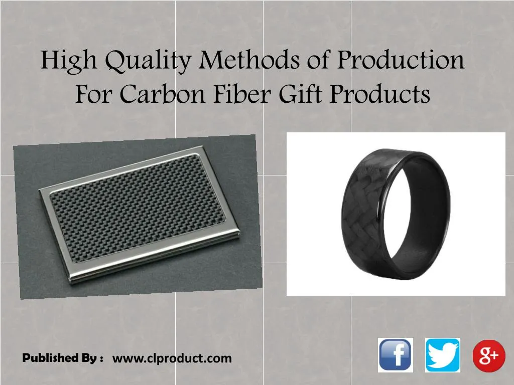 high quality methods of production for carbon