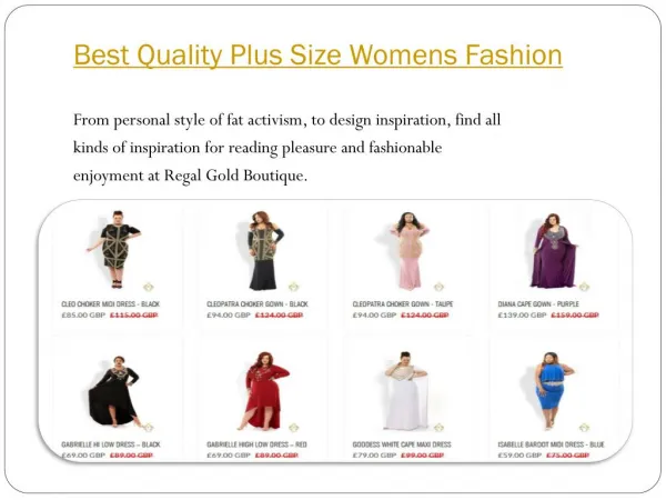 Best Quality Plus Size Womens Fashion