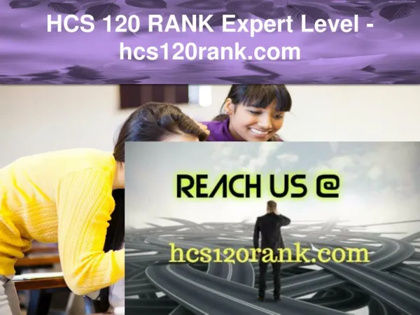 HCS 120 RANK Expert Level –hcs120rank.com