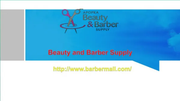 Beauty and Barber Supply