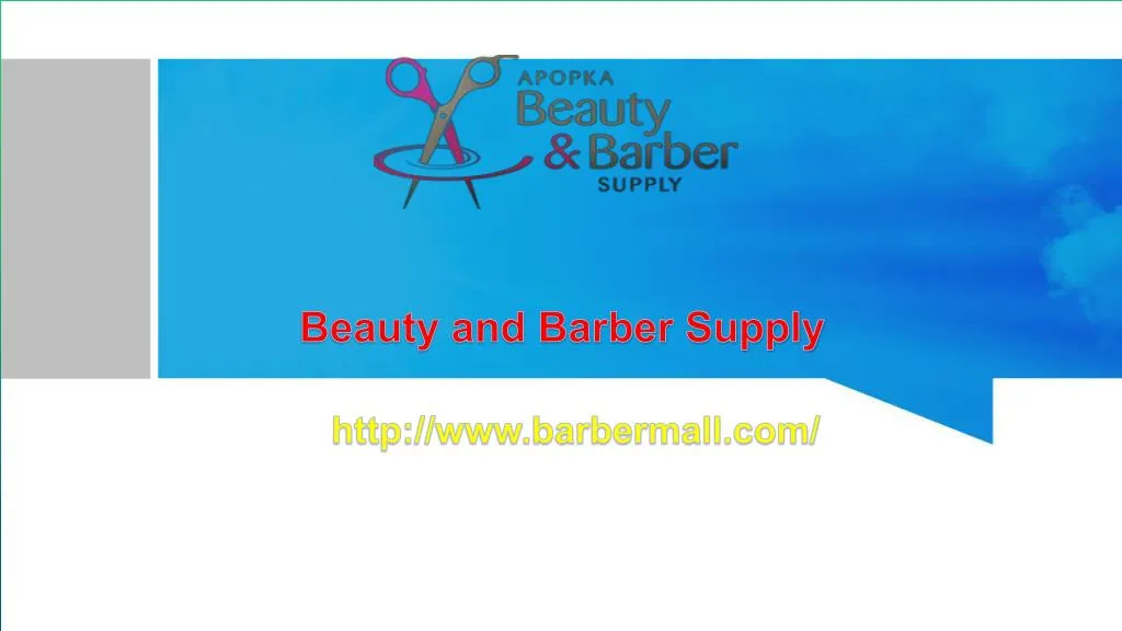 beauty and barber supply