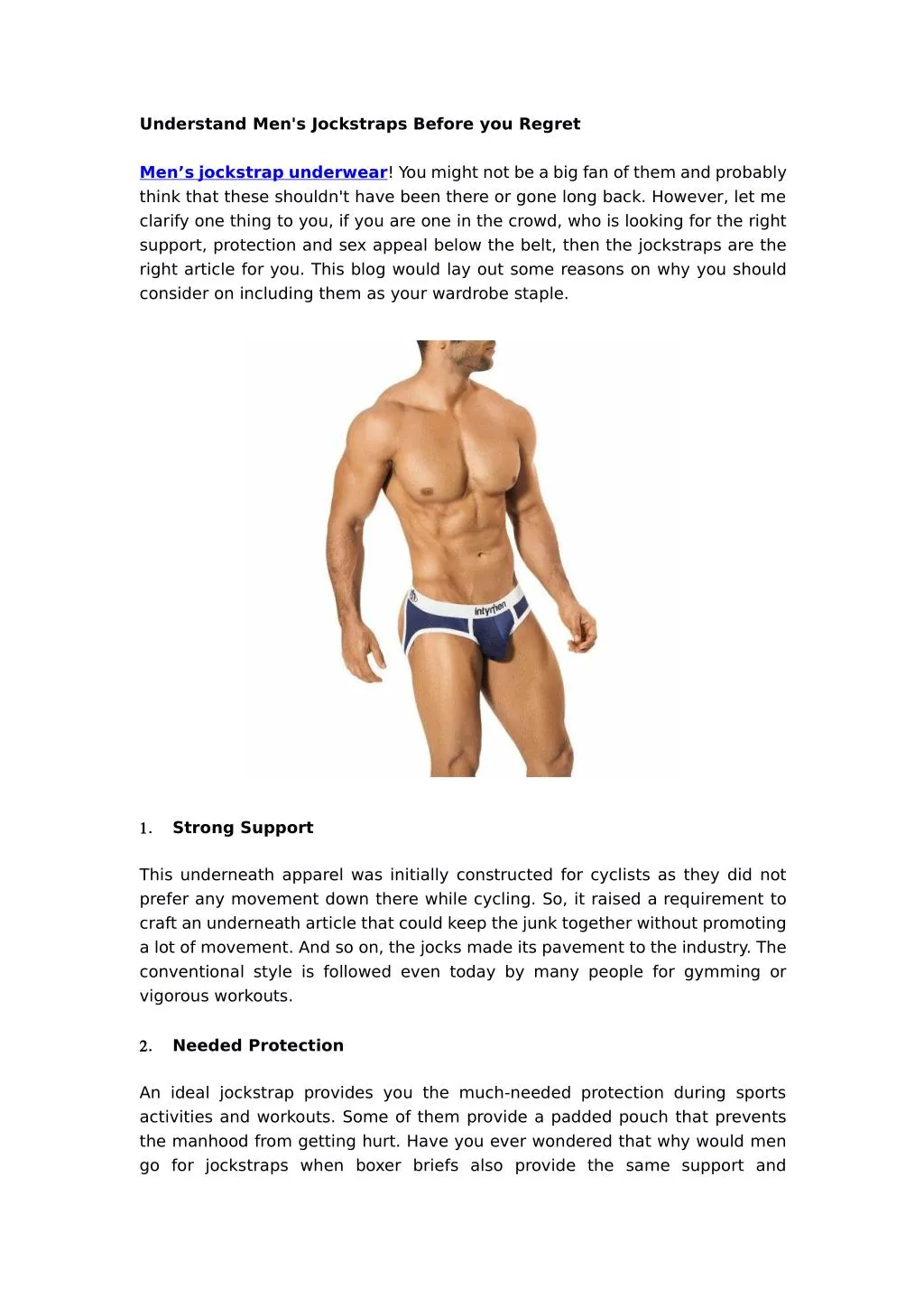 understand men s jockstraps before you regret