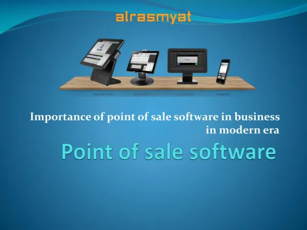 point of sale software