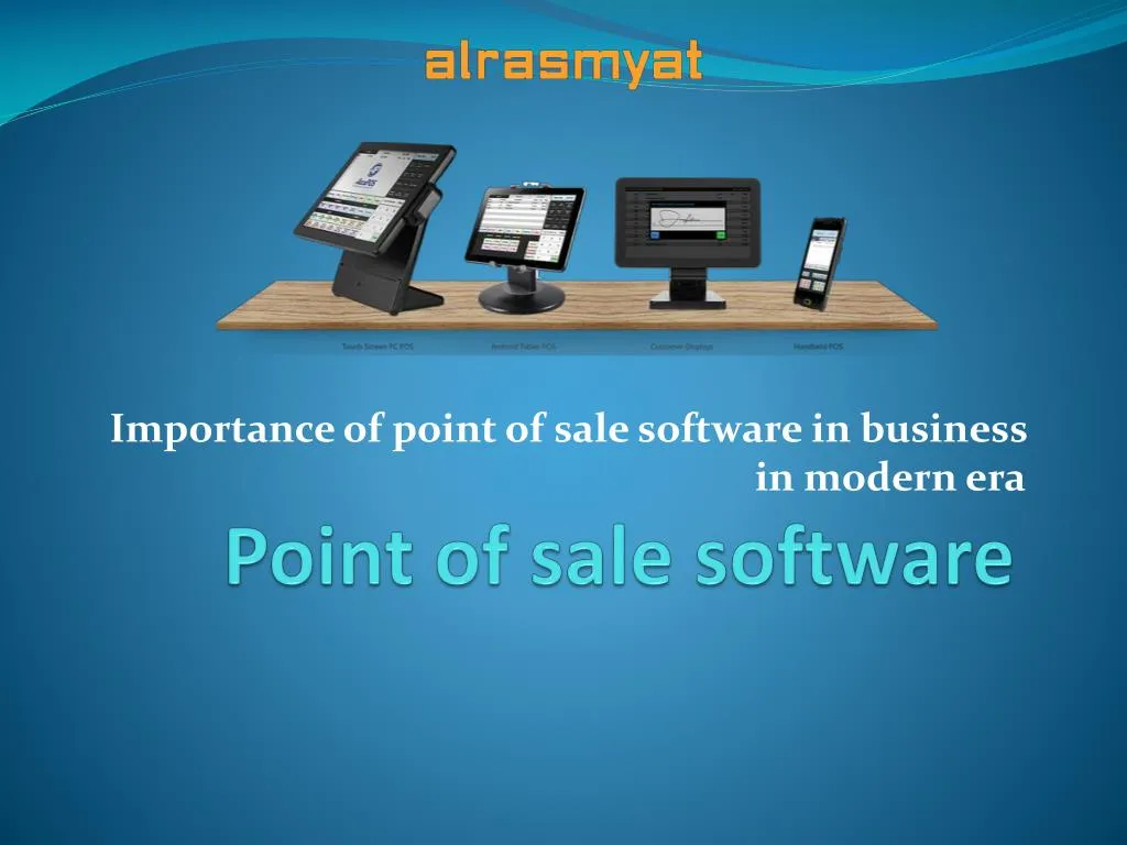 point of sale software