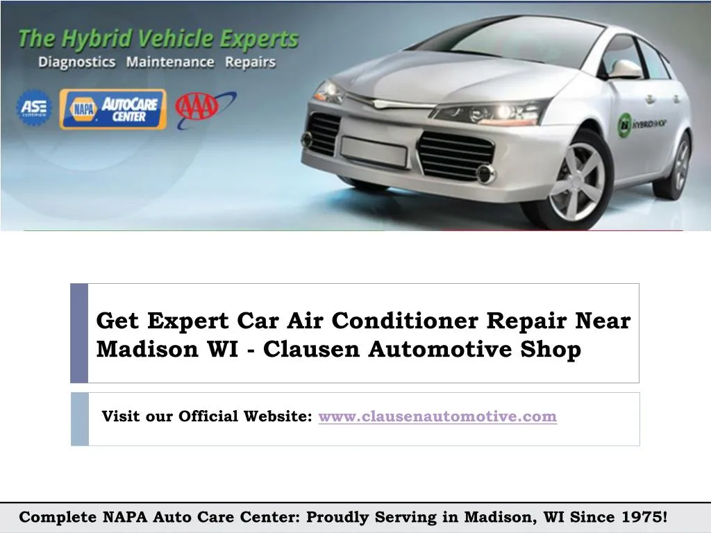 get expert car air conditioner repair near madison wi clausen automotive shop