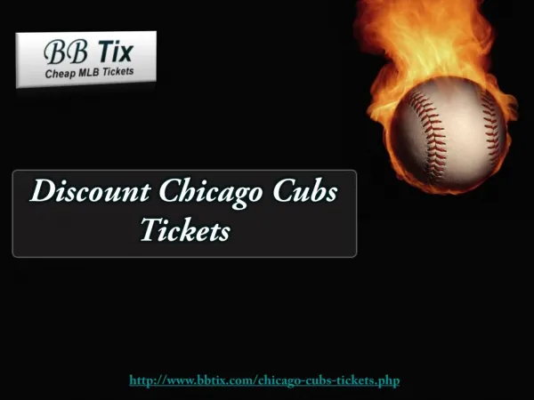 Discount Chicago Cubs Tickets