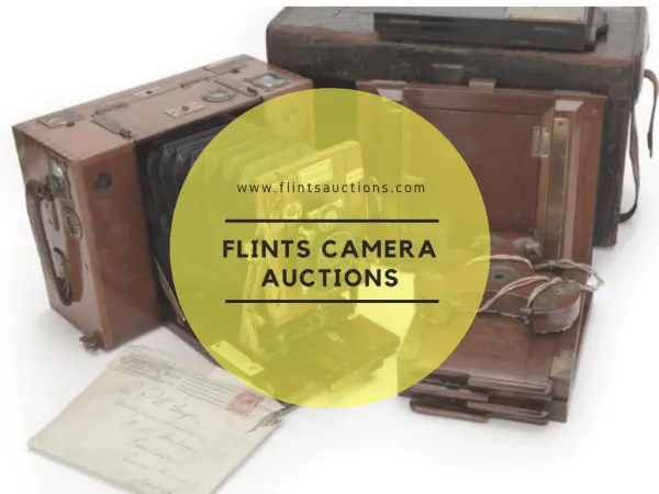 Camera Auction online in London