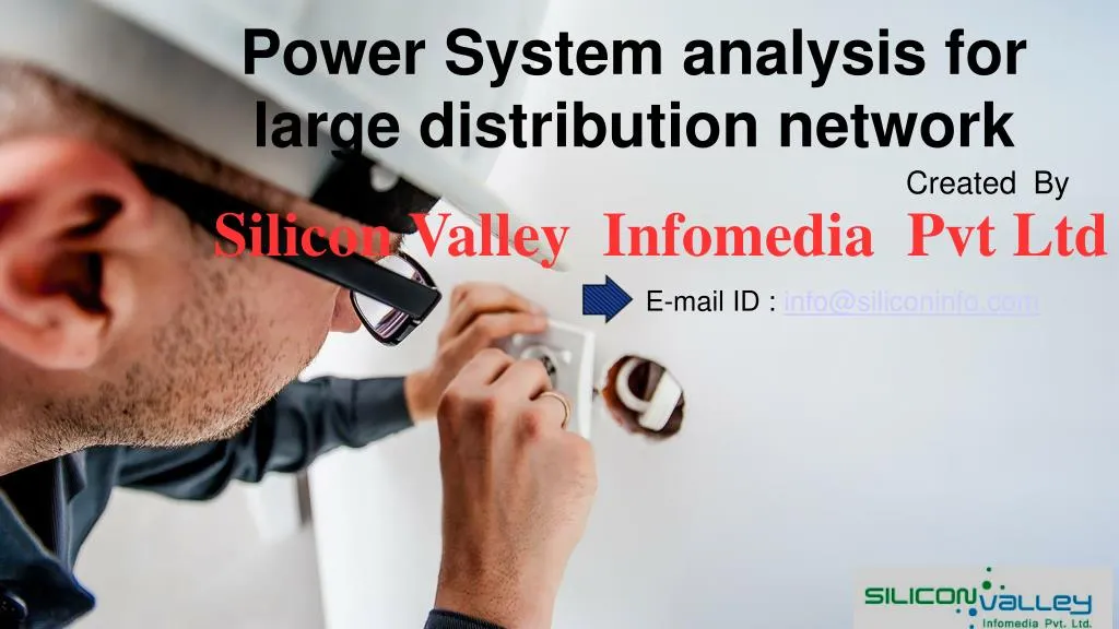 power system analysis for large distribution