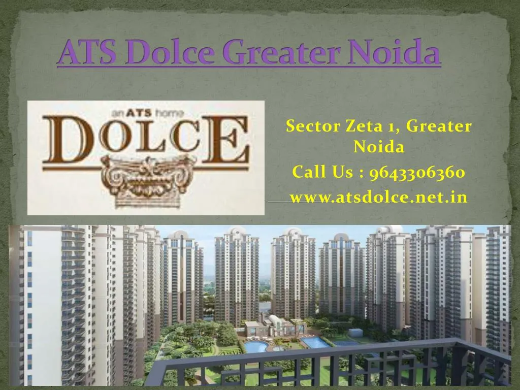 ats dolce greater noida