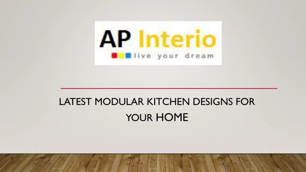 latest modular kitchen designs for your home