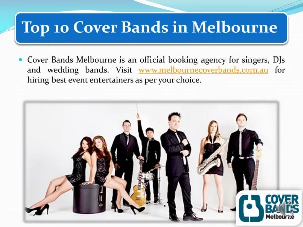 Top 10 Cover Bands in Melbourne