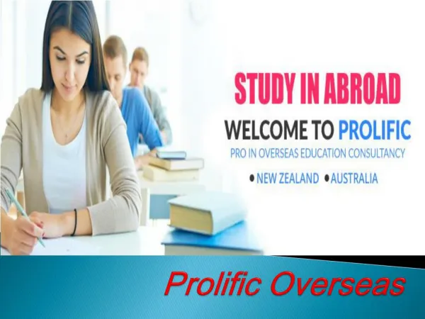 Overseas Education Consultants In Greater Noida - Prolific Overseas