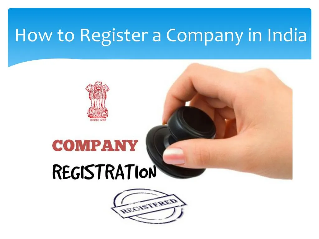 how to register a company in india