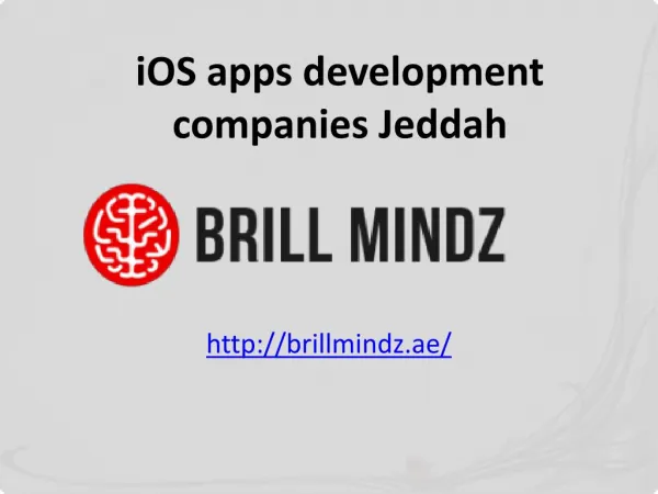 iOS apps development companies Jeddah