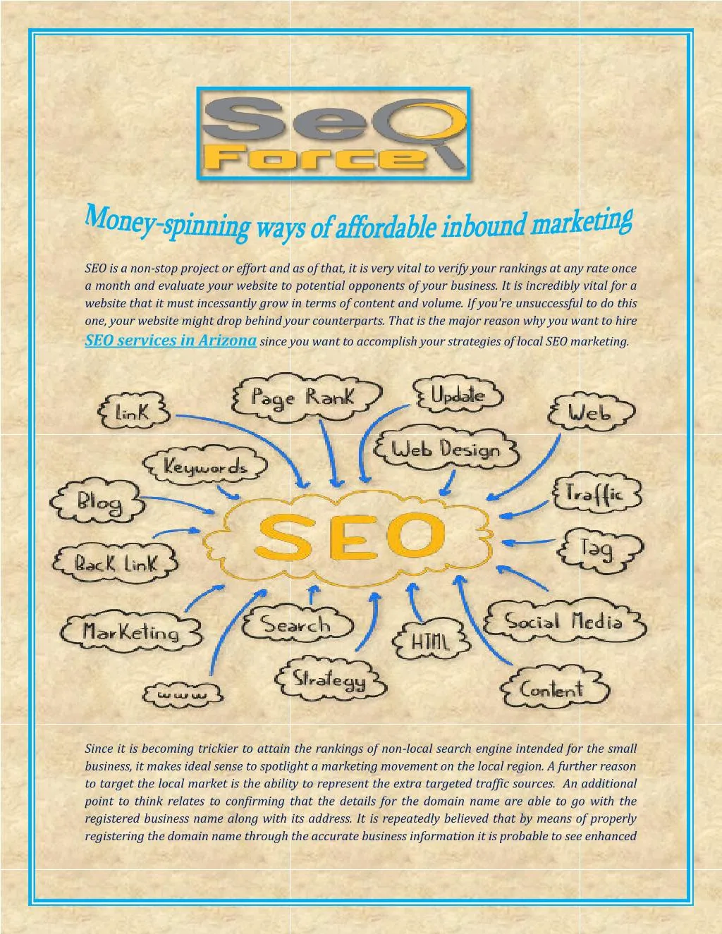seo is a non stop project or effort