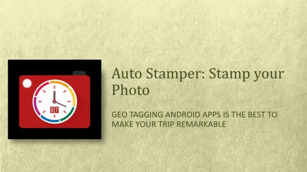 GPS Camera app
