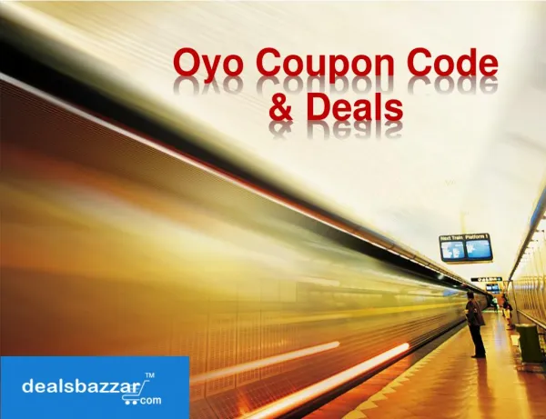 Oyo Coupon Code & Deals