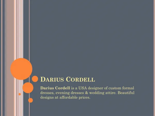 Darius Cordell