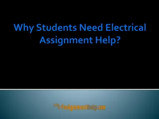 Why Students Need Electrical Assignment Help? - slide 1