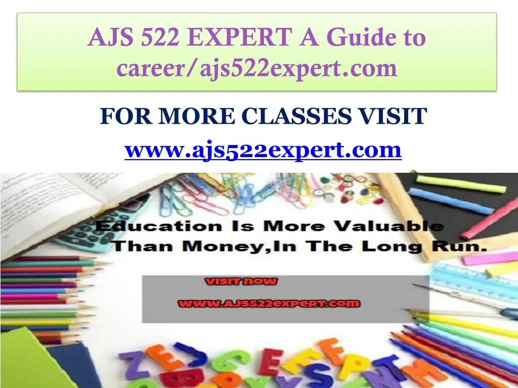 ajs 522 expert a guide to career ajs522expert com