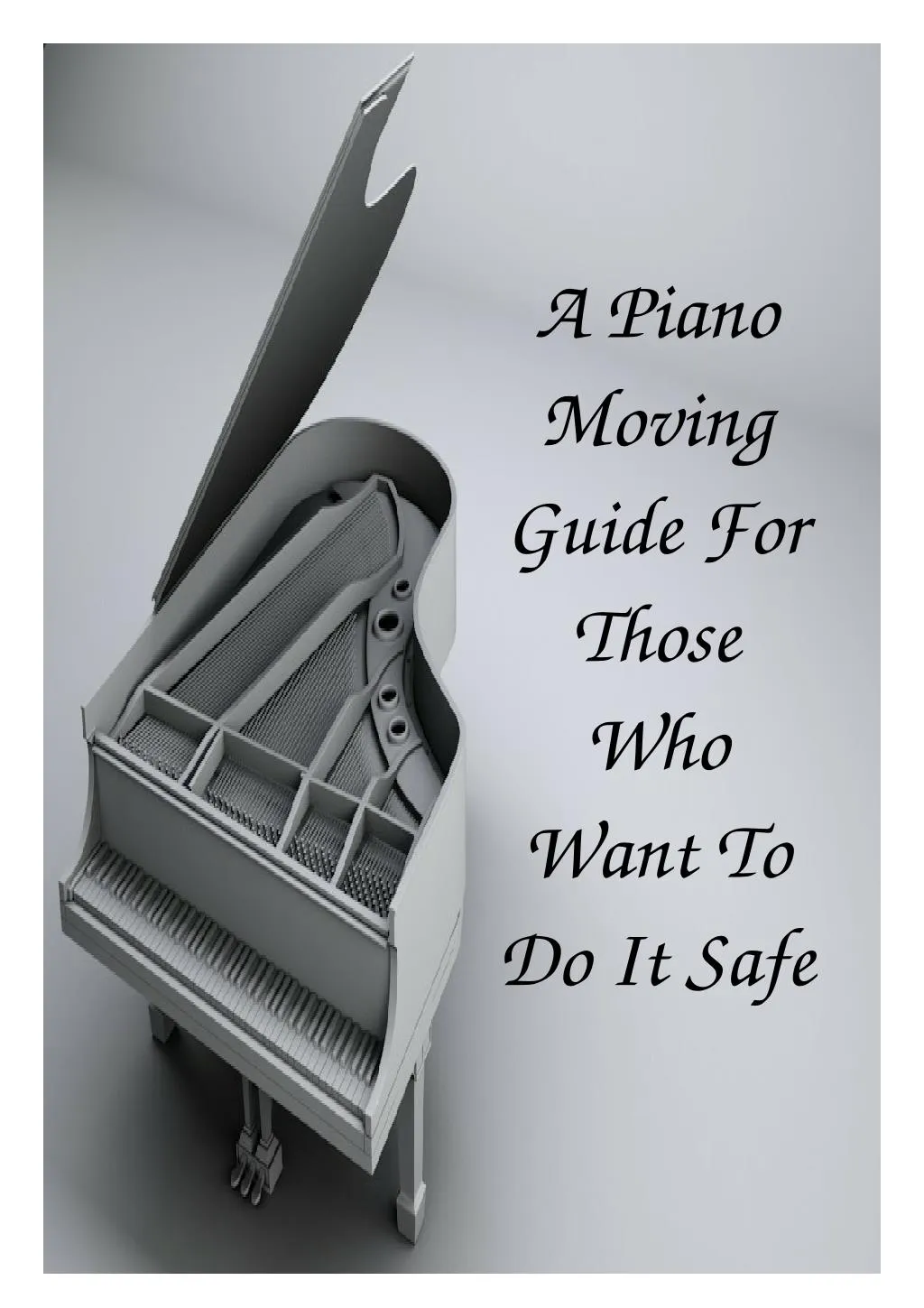 a piano moving guide for those who want
