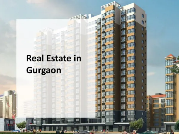 Real Estate in Gurgaon
