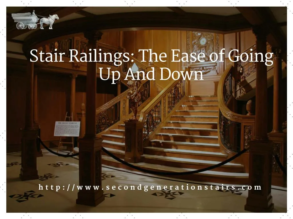 stair railings the ease of going up and down