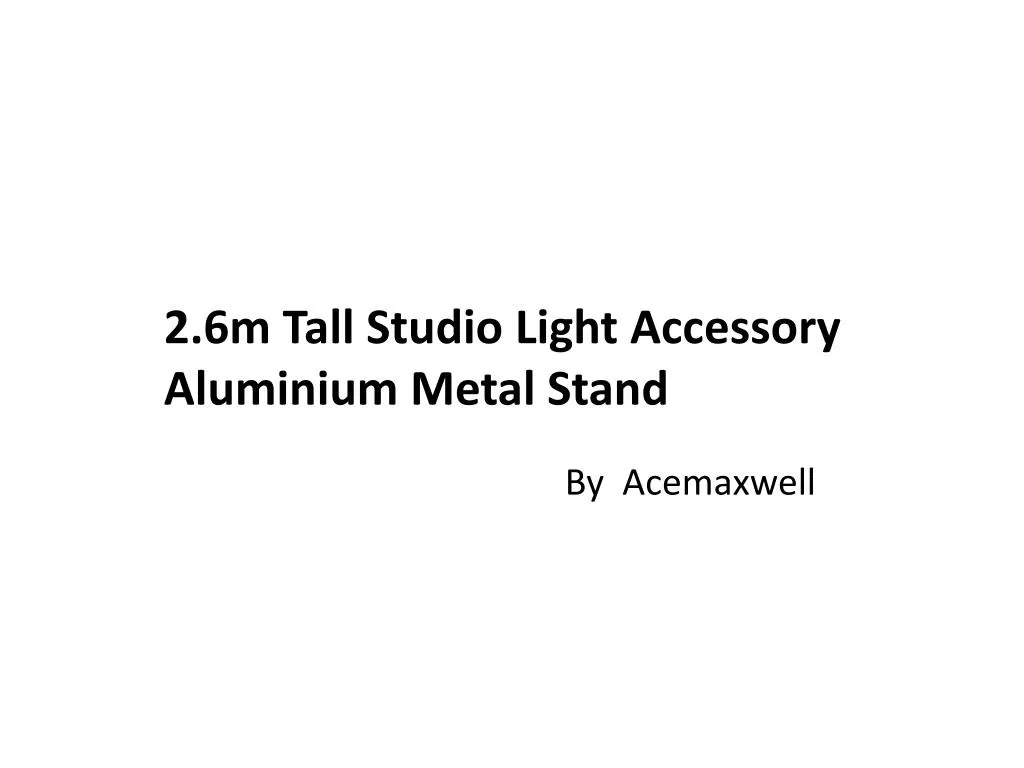 2 6m tall studio light accessory aluminium metal