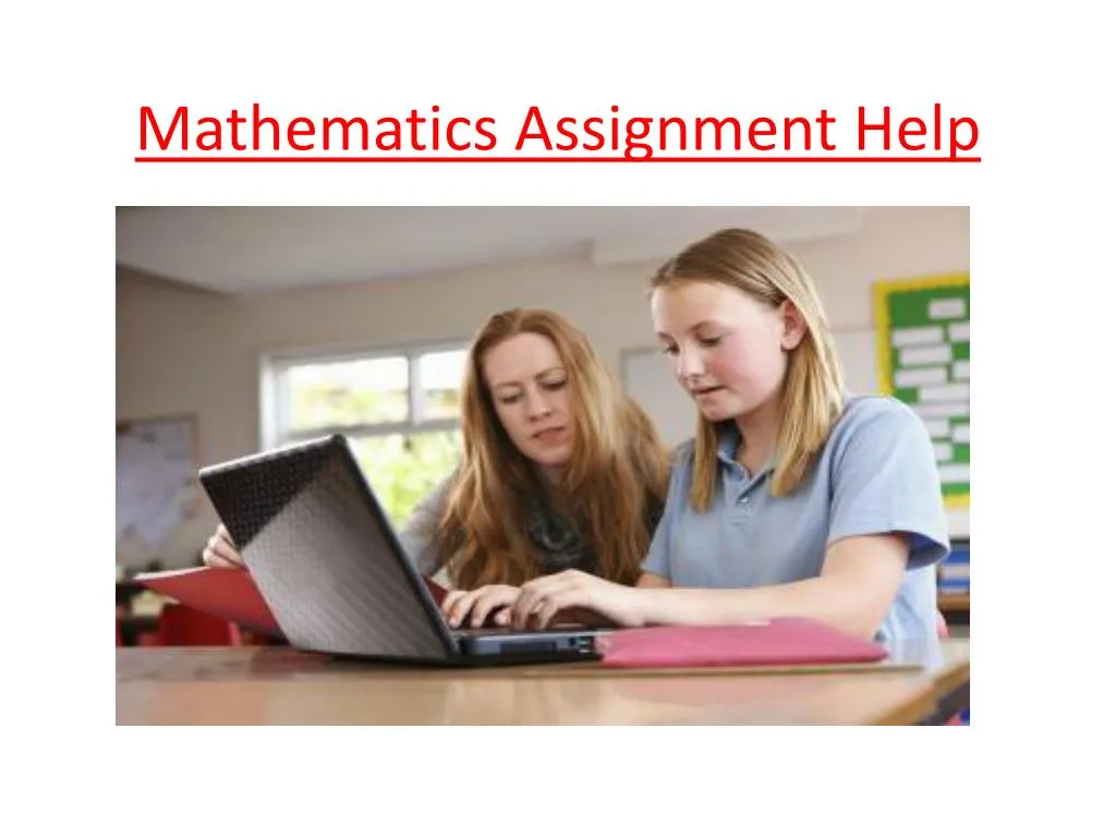 mathematics assignment help