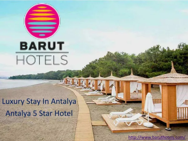 Antalya luxury hotels | Hotels in Antalya